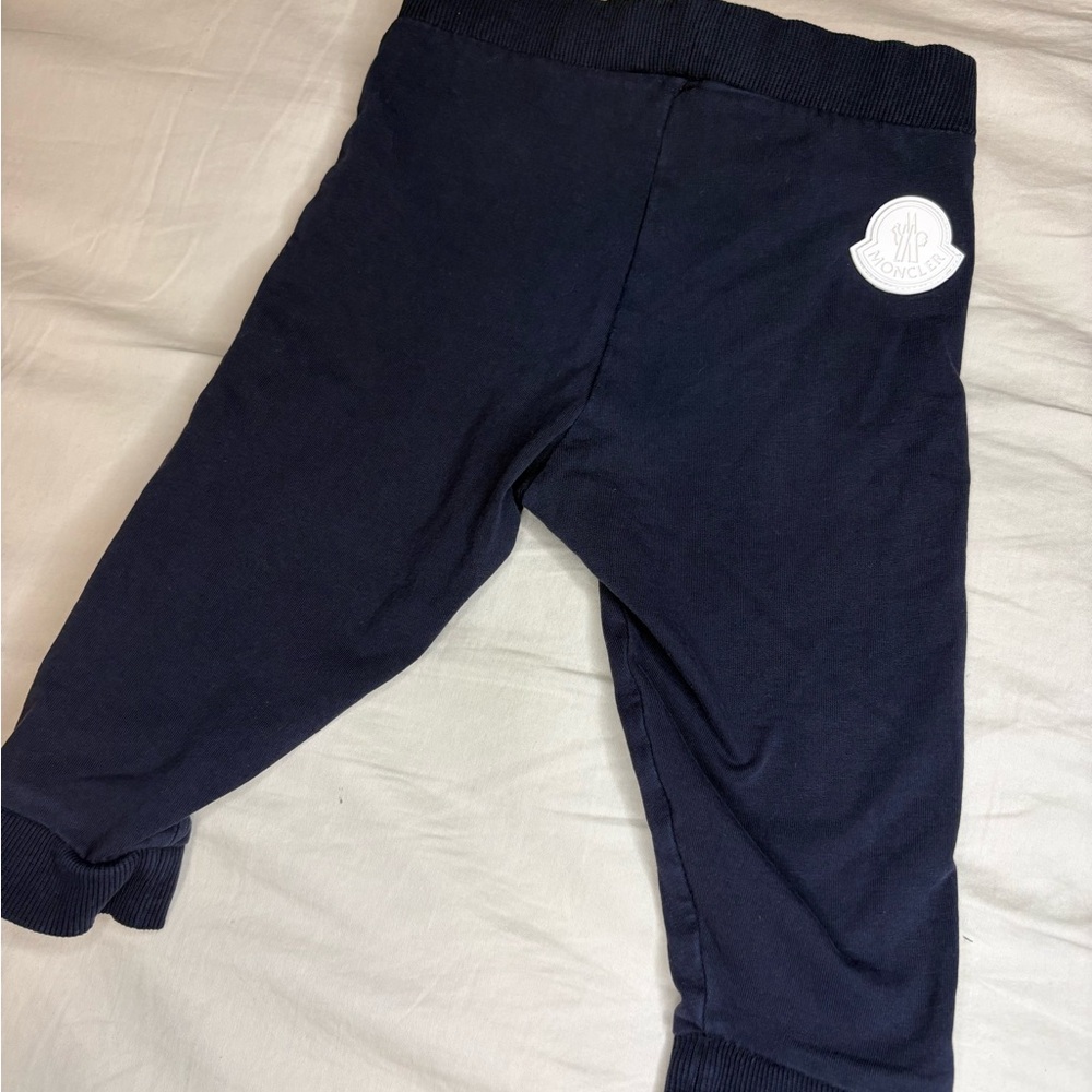 Moncler Navy Kids Sweatpants